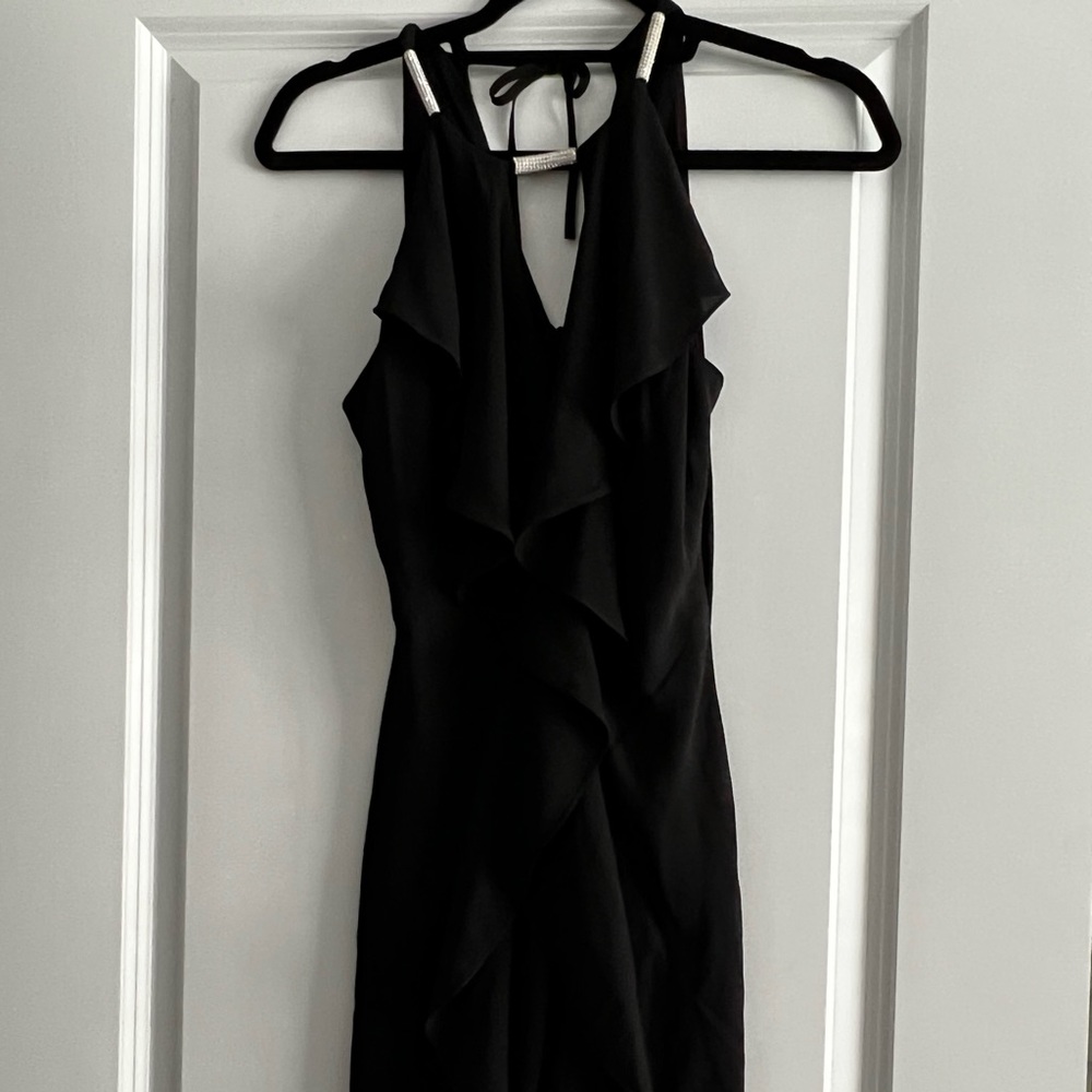Venus black cocktail dress